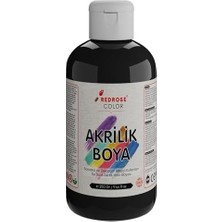 Prime Siyah Akrilik Boya 250 gr