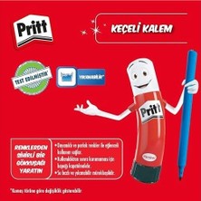 Prime Keçeli Kalemler, Çocuk Dostu Zararsız Boya, Su Bazlı Renkli Kalem, Silinebilir Boya Kalemi, Dayanıklı Kırtasiye Malzemesi, 12 Renkli Paket