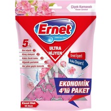Prime Ernet Klozet Ultra Hijyen Çiçek Karnavali 4 x 50 G