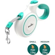Prime Makaralı Otomatik 5 Metre Geri Çekilebilen Kedi Köpek Gezdirme Tasması Xs/s/m