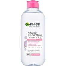 Prime Micellar Makyaj Temizleme Suyu 400ML, 24 Saat Nemlendirme, Hassas Ciltler Için