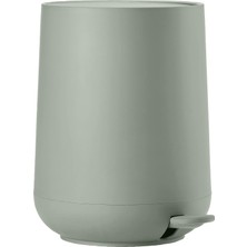 Banyo Için Çöp Kutusu, Kozmetik Kovası, Banyo Için Çöp Kutusu, Çap 20,5 Cm, Yükseklik 23,5 Cm, Kapasite 3 Litre, Matcha Green