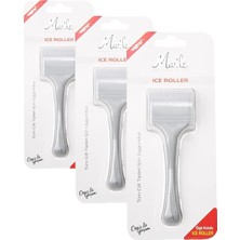 Prime Mar'le Cilt Sıkılaştırıcı Gri Ice Roller Yüz Masaj Aleti (3 Paketi)