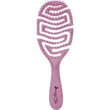 Prime Açma Tarama Üç Boyutlu Geri Dönüştürülebilir Saç Fırçası Pembe - 30