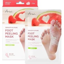 Prime Ariul Smooth & Pure Softening Foot Peeling Mask Sheet 2 Pairs - Çorap Tipi Deri Yumuşatan Ayak Peeling Maskesi 2 Çift