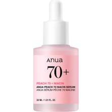 Anua Peach 70 Niacinamide Serum - Aydınlatıcı, Ton Eşitleyici ve Leke Görünümü Karşıtı Yüz Serumu 30ML