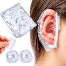 Myg Plus Şeffaf Su Geçirmez Kulak Koruyucu Bone - 25 Adet, Duş Için