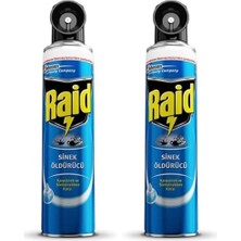 Prime Raid Karasinek ve Sivrisineklere Karşı Sinek Öldürücü (1 x 300 Ml) 2li Paket