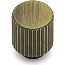 Prime 20 mm Antik Rengi Tek Delikli Kulp