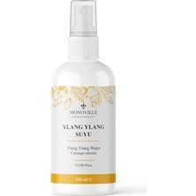 Prime Monoville Ylang Ylang Suyu 100 ml Cam ŞIŞE%100 Saf ve Doğal (Ylang Ylang Water)