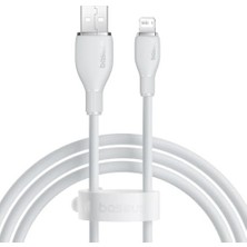 Prime Pudding Hızlı Şarj Özellikli Lightning Kablo 2.4A, 1.2 Metre, Beyaz