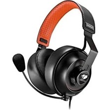 Prime Cougar Phontum S Oyun Kulaklığı - Mikrofon ve Ses Kontrolü - Hafif- Gürültü Önleyici Kulaklık - Pc Oyunları, Ps4 Için 3,5 M Telefon Fişi