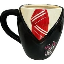 Prime Potter Üniforma Tasarımlı Seramik Kupa, 500 Ml, Siyah-Kırmızı