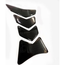Prime Karbon Koruyucu Tank Pad 3D Motosiklet Tank Pad