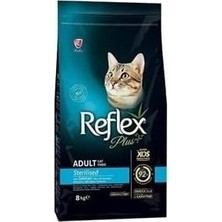 Prime Reflex Plus Yetişkin 34/12 Somonlu Kedi Maması 8 kg