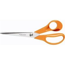 Prime El Sanatları, Dikiş ve Ofis Işleri Için Evrensel Makas, Klasik, Uzunluk: 21 Cm, Sağ Elini Kullananlar Için, Turuncu, 1005148