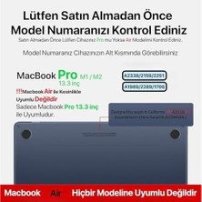 Prime MacBook Pro M1 / M2 13'' ile Uyumlu Sert Polikarbonat Koruyucu Kılıf (A1706/A1708/A1989/A2159/A2251/A2289/A2338) (Super Şeffaf)