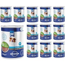 Prime Pawpaw Yetişkin Köpek Balıklı Pate 400 gr x 12 Adet