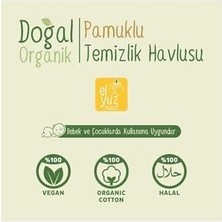 Prime Doğal Organik Pamuklu Temizlik Havlusu 24 x 50
