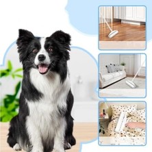 Prime Tüy Toplayıcı Rulo ve Kedi Köpek Tüyü Tiftik Toplayıcı Kıyafet Toz Toplama Rulosu Yapışkanlı ve Saplı Xl