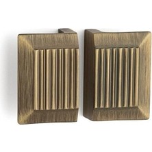 Prime /çizgili Kulp Tek Adet - 32 mm Antik Rengi - SSY9060 0032 Abm