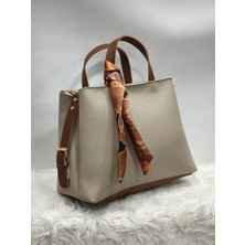 Pazarvia Shop Fularlı Kadın Omuz Çantası