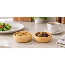 Bambu Çerezlik Kase - Ikili