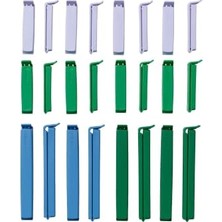 Die Grup Ikea Bevara Paket Mandal, Polipropilen, Karışık Renkler, 6 cm ve 11 Cm, 24 Parça