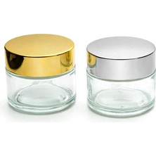 Krem Kavanozu 100 ml (3 Adet) Şeffaf Boş Şişe