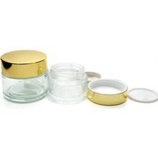 Boş Krem Kavanozu 100 ml (3 Adet) Şeffaf Boş Şişe