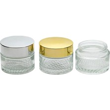D&B Krem Kutusu 50 ml (20 Adet) Şeffaf Kavanoz