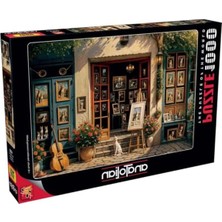 Frefly Store Kedi Galerisi Temalı 1000 Parça Puzzle ile Eğlenceli Zaman