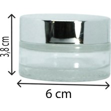 D&B Krem Kutusu 30 ml (20 Adet) Boş Şeffaf  Kavanoz