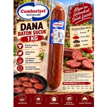 Cumhuriyet Sucukları Cumhuriyet Dana Baton Sucuk 1 kg