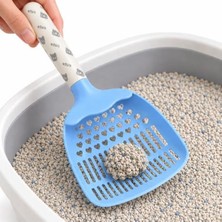 Die Grup Ergonomik Kedi Kumu Küreği, Kalp Desenli Hafif ve Dayanıklı