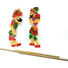 Die Grup Hacivat Karagöz Gölge Oyunu Seti ile Eğlenceli Tiyatro Deneyimi