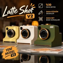 Baba Oğul 3D Latte Shot VERSİYON 2 Kahve Desen Yazıcısı Latte Art Makinesi YEDEK KARTUŞU (Seçtiğiniz 4 Adet)
