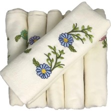 Bulteks Nakışlı Kadife Desen 2 Havlu 30X50