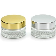 D&B Boş Krem Kavanozu 30 ml (3 Adet) Şeffaf Kutu