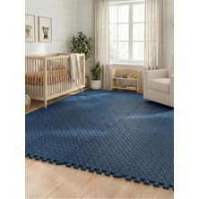 CARPAZAR 6'lı Set Zemin Kaplama Eva Tatami Minder Mat Oyun Spor Egzersiz Yoga Damla Desen 50X50 13MM 6 Adet