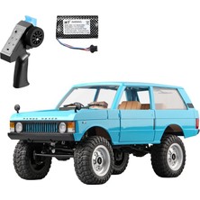 Şanal Mn Model MN168 1/12 Range Rover Classic 1970 4WD Crawler Offroad Uzaktan Kumandalı Araba Arazi Aracı Rc Model Car Truck Rtr Açık Mavi MN-168 +Dahili Işık Seti
