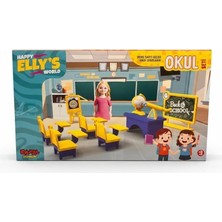 Sinerjim ENF-39186 ELLYS WORLD OKUL SETİ OYUNCAK OKUL SET