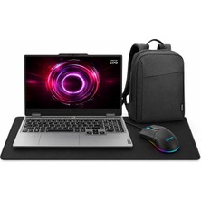 Lenovo Loq Amd Ryzen 7 250 32GB 512GB SSD RTX5050 WIN11PRO 15.6" Fhd 83JG008VTR-LNV Çanta -Mouse-Pad Emt