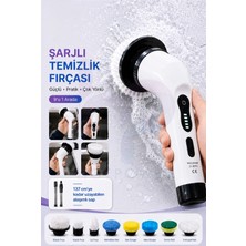 Safestore 9 In 1 Elektrikli Temizleme Aleti Fırçası Elektrikli Sıkma Temizleme Scrubber 9 Farklı Başlık
