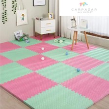 Carpazar 12 Li Puzzle Set 150 x 200 13MM Oyun Spor Egzersiz Minder Matı Damla Desen Zemin Kaplama 3m2
