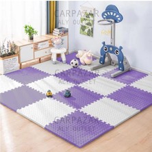 Carpazar Damla Desen Tatami Eva Spor Yoga Pilates Oyun Matı Halısı Minderi Puzzle 50X50 13MM 8 Adet 100X200