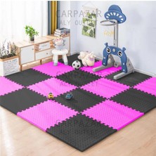 Carpazar Damla Desen Tatami Eva Spor Yoga Pilates Oyun Matı Halısı Minderi Puzzle 50X50 13MM 8 Adet 100X200