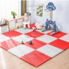 Carpazar Damla Desen Tatami Eva Spor Yoga Pilates Oyun Matı Halısı Minderi Puzzle 50X50 13MM 8 Adet 100X200