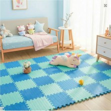 Carpazar 9 Parça Set 33X33 13MM Tatami 100X100 Kurulumlu Oyun Spor Halısı Minderi Puzzle Minder Zemin Kaplama