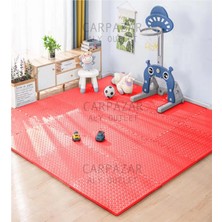 Carpazar Tatami Eva Mat Çocuklar Için Köpük Halı Matı Puzzle Geçmeli Oyun Spor Kaymaz Mat 16 Adet 50X50 13MM